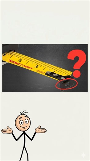 You’ve seen this on every tape measure… but do you know why it’s there?