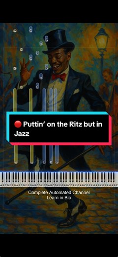 🔴 How to play Puttin’ on the Ritz but in Jazz – @CrazyPiano no! (Advanced Piano Tutorial) #pianolearning #pianotutorial #easypiano #pianocover