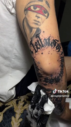 Thai Calligraphy: Beauty of Dark Calligraphy Tattoo