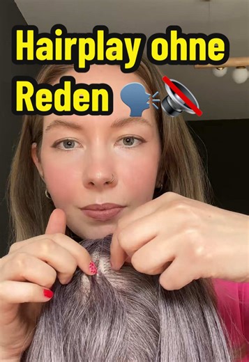 Entspanne mit Haar-ASMR und Scalp Scratching