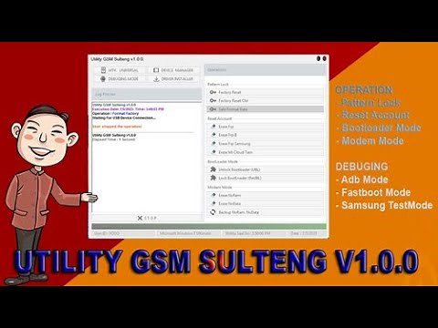 Review Utility Gsm Sulteng V1.0.0 | Best Tool For Android Repair