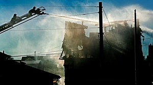 Woman dies in blaze that destroys home in Belmar