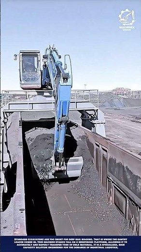 Excavator Sand Loading Machine Innovation for Efficient Rail Transloading