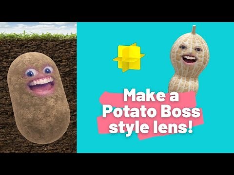 Make your own "Potato Boss" style Snapchat lens!