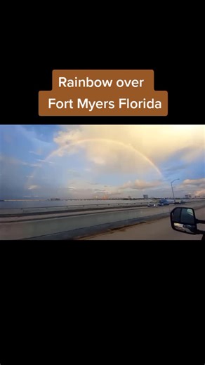 Fort Myers Florida #rainbow #wheresthepotofgold