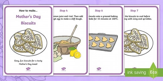 Easy Biscuit Recipe for Kids - Mother's Day