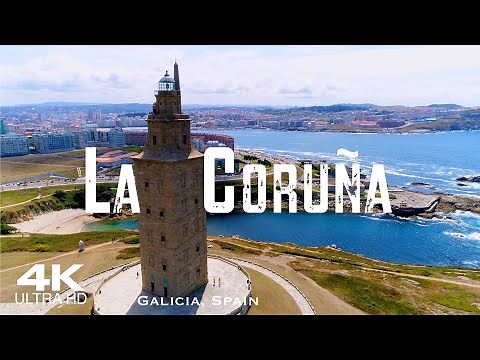 La Coruña 🇪🇸 Drone Aerial 4K Drones | A Coruna Galicia Spain España