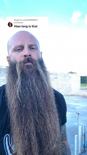 Long Viking Beard and Bald Head Transformation