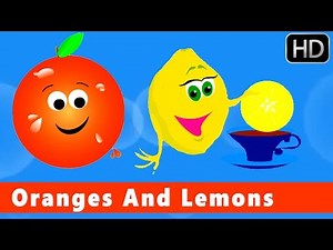 Oranges And Lemons | Nursery Rhymes For Kids