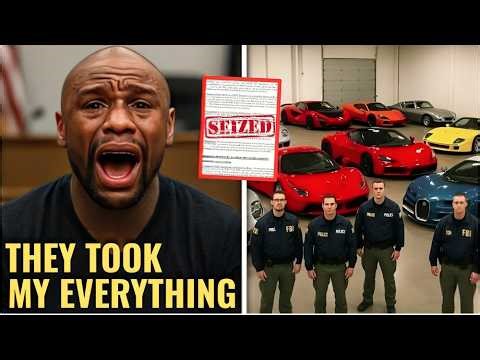 Floyd Mayweather TEARS UP After FEDs SIEZED His $300M Worth Car Fortune