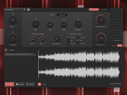Masteriza gratis con Brainworx bx_mastering studio para Windows y macOS