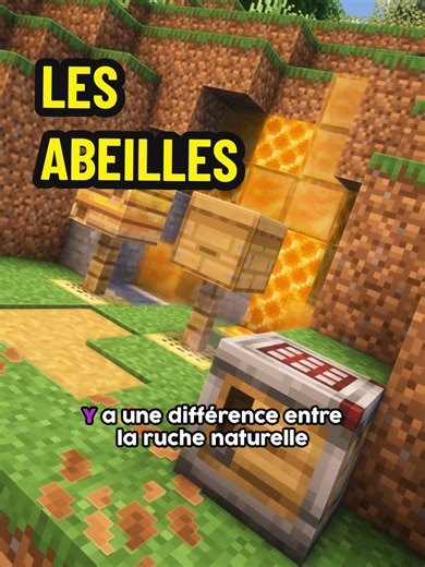 Comment fonctionnent les abeilles sur Minecraft ?