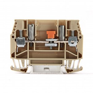 [Hot Item] DIN Rail Mount Terminal Block Spring Cage Screw Connection