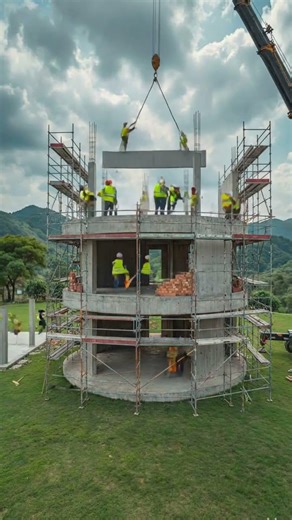 Luxury: Building the Ultimate Cylindrical Retreat ⛰️🏠