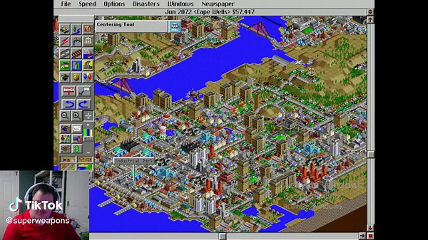 Classic sim city 2000! #simcity #city2000 #gameplay #pcgames #dosgames #orgin