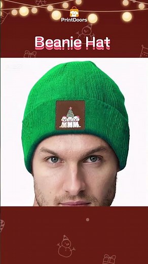 Design and Sell Custom Beanie Hats with Your Own Logo, Photo, or Text!