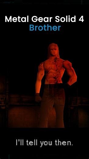 Did you Know? Metal Gear Solid Brother #metalgearsolid