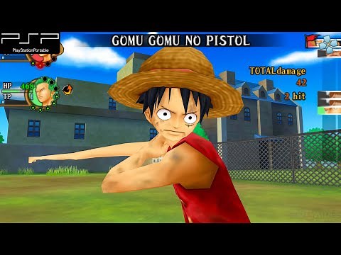 One Piece: Romance Dawn - PSP Gameplay 4k 2160p (PPSSPP)