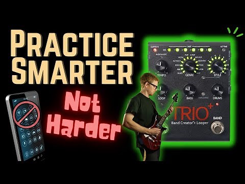 See how the Digitech Trio Plus will improve your guitar practice!