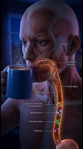 What Happens When You Drink Hot Chocolate Every Night? 🍫☕ | 3D Anatomy Explained