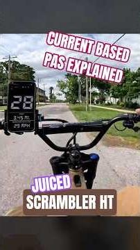 Current vs. Speed Limiting: Juiced Scrambler
