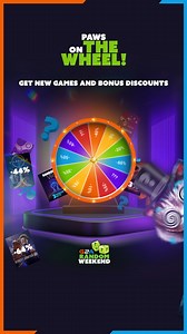 🎮 What titles would you like to find in G2A Random Keys? Paws on the wheel! https://bit.ly/GET-new-games #RandomWeekend #G2A | G2A.COM