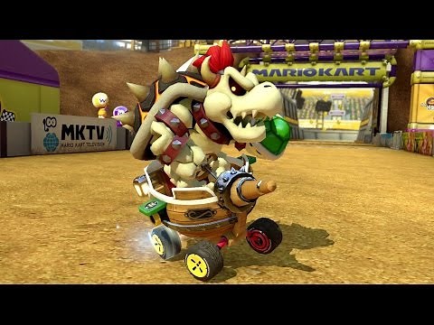 Mario Kart 8 Deluxe - 200cc Leaf Cup (Dry Bowser Gameplay)