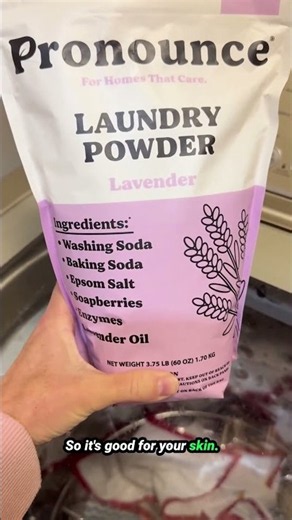 Natural Laundry Powder for Safe & Effective Cleaning!