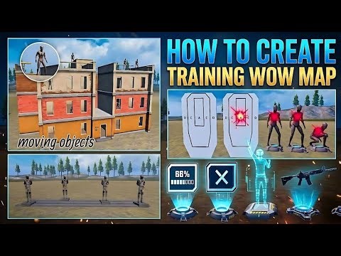 How to make Training WOW Map in PUBG Mobile (Step-by-Step) 🎯Training Map Kaise Banaye? Full Guide 🛠️