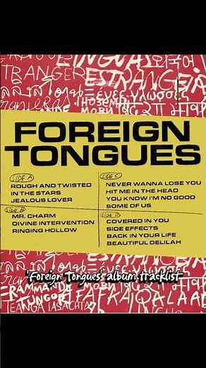 'Foreign Tongues' album tracklist #fec #rollingstones