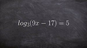 Converting an equation to exponential form