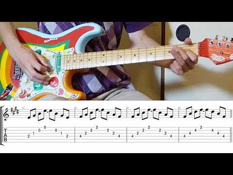 And Your Bird Can Sing - Lead guitar tutorial with TAB