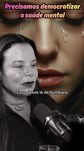 Precisamos democratizar a saúde mental #podcast3irmaos #andreavermont #psicanalise #saudemental