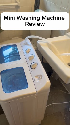 Watch COSTWAY Portable Washing Machine, Twin Tub 18 Lbs Capacity on Amazon Live