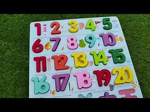 Learn Numbers 1-20, Number Puzzle Activity, 123 puzzle, Educational Videos for toddlers,1to20 puzzle