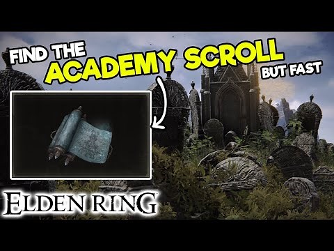How to get the ACADEMY SCROLL in Elden Ring - Socery Unlocked - Great + Swift Glinstone Shard
