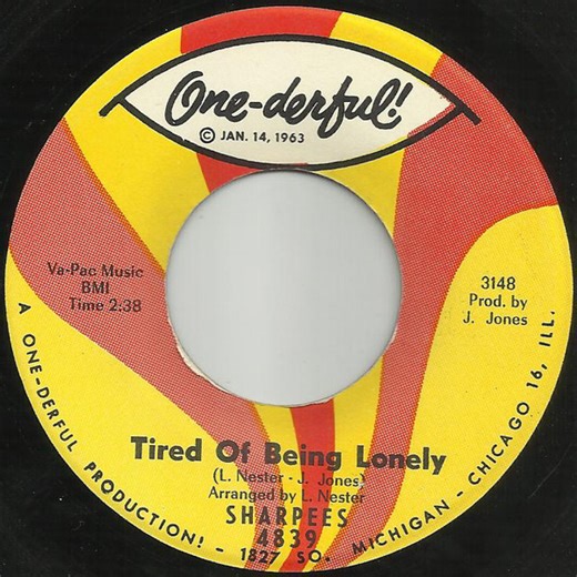 Sharpees - Tired Of Being Lonely