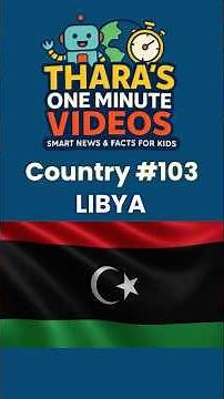 🇱🇾 Learn Libya in 60 Seconds! 🌍 Quick & Fun Facts for Kids #Shorts