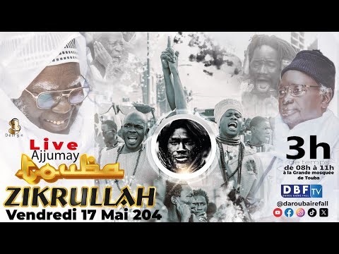 🛑En Direct Grande Journée Qacida Du 17 Mai 2024 KOUREL ZIKROULAH SAM FALL