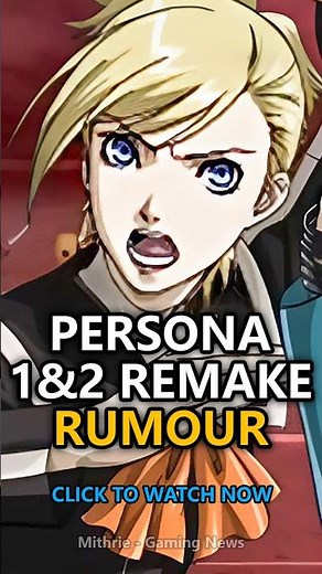 Persona 1 Remake And Persona 2 Remake Speculation
