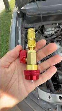 This Tool Allows You to Replace a Schrader Valve Without Having to Evacuate & Recharge the AC System