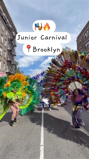 Junior Carnival Brooklyn 🎭🔥 | BIG Costumes, BIG Energy!•