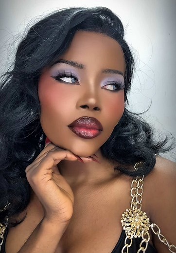 Shalom Harlow Makeup Tutorial for Black Women