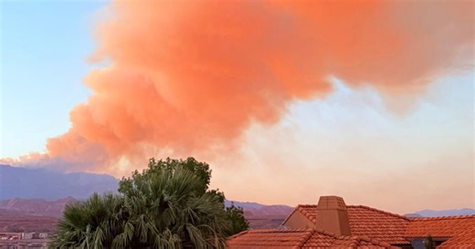 Nerves frayed as Forsyth Fire grows slightly, flames seen on southern Utah mountaintop