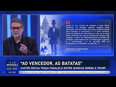 Prof. João Cezar de Castro Rocha analisa Quincas Borba frente à realidade que vivemos