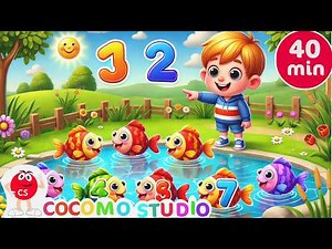 One Two Three Four Five Song | Preschool Circle Time Counting Activity