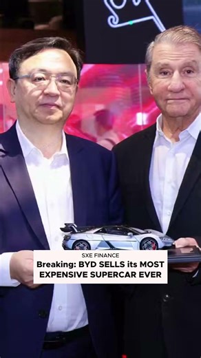 BYD's $2.7 Million SUPERCAR the Most Expensive Chinese Car Ever #news #finance #china #ai #cars