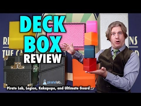 MTG Best Deck Boxes 23 - Legion Vault, Horde, Ultimate Guard Boulder and Arkhive, Pirate Lab Slice