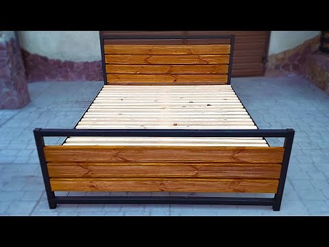 DIY Metal Bed Frame 7 minutes