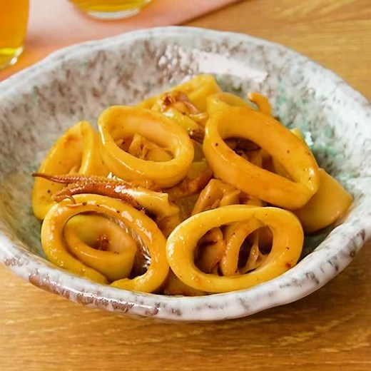 素材ひとつで作る！ イカのバター醤油焼きのレシピ動画・作り方 | デリッシュキッチン